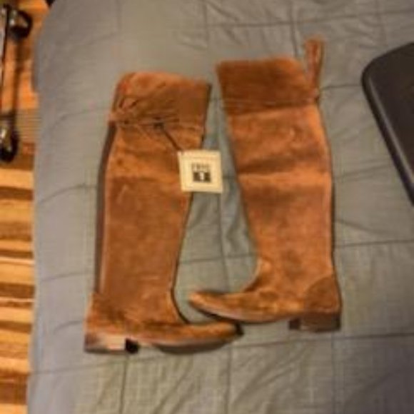 Frye Molly Suede Over the Knee Boot - Picture 14 of 14